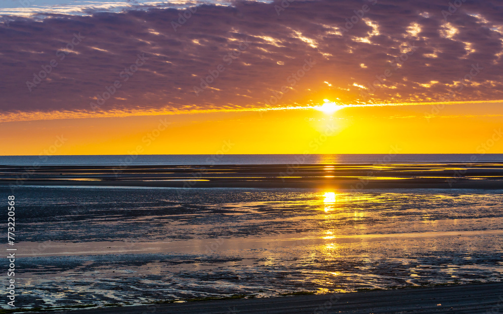 Fototapeta premium Sea sunset
