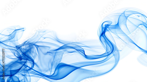 Texture smoke on a white background   Abstract background of flowing ink in water on a white background Ink in water close up 
