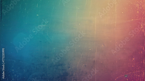 Abstract Pattern of soft gradient colors with grain and worn effect, Desktop background, poster, Pink, Cyan, Orange