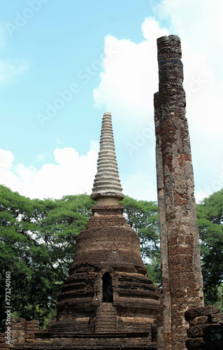 Wat Nang Phaya, Si Satchanalai Historical Park, A historical park in Si Satchanalai district, Sukhothai Province, Northern Thailand photo