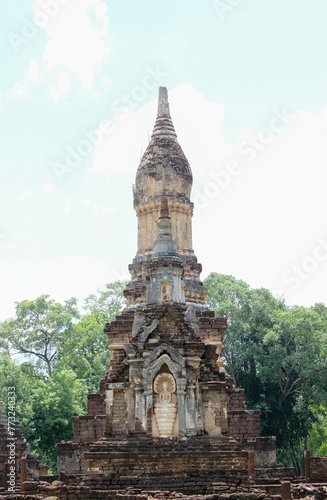 Wat Chedi Ched Thaeo, Si Satchanalai Historical Park, A historical park in Si Satchanalai district, Sukhothai Province, Northern Thailand