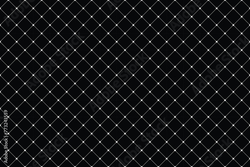 abstract monochrome square seamless pattern