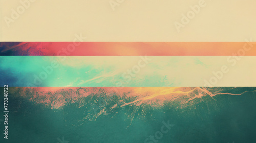 Abstract image of soft colors with tree-like shapes, desktop background, poster, Cyan, Pink, Orange
