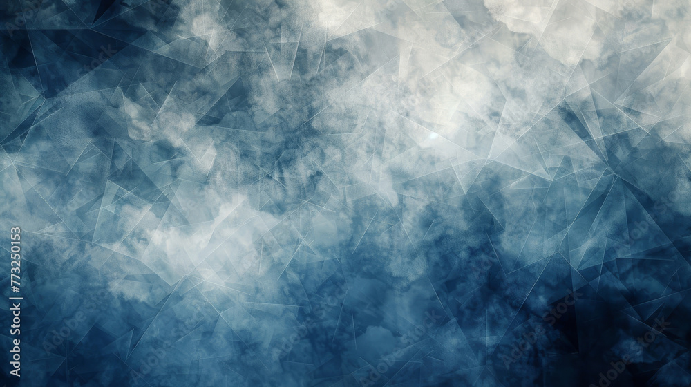 Digital abstract texture with a complex pattern of blue tones and geometric shapes Digital abstract texture with a complex pattern of blue tones and geometric shapes