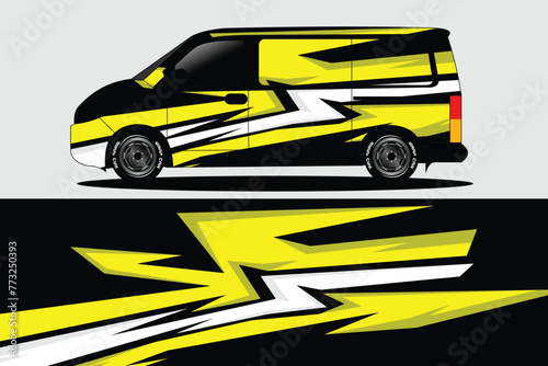 vector background for camper van  bus and van packages