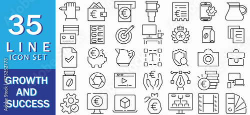 Graphic Design icon set. Containing web design, draw, illustration, portfolio, website, creativity, art, painting, print and more. Solid icons template vector collection.