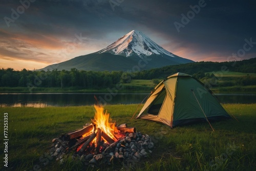 camping in the mountains © Angelina