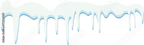Melting Snow Border