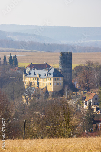 Stary Hroznatov castle near Cheb, Western Bohemia, Czech Republic photo