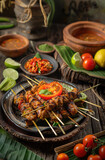 Rustic Asian Street Food Feast