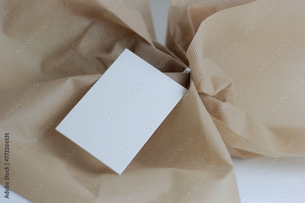blank card Blank paper for mockup business card decoration on a wooden background blank card Blank paper for mockup business card decoration on a wooden background