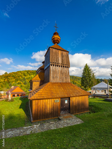 Church of Saint Nicholas, UNESCO site, Bodruzal, Slovakia photo