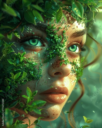 the goddess of the forest