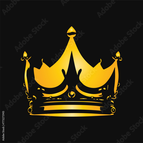 Crown ilustration logo