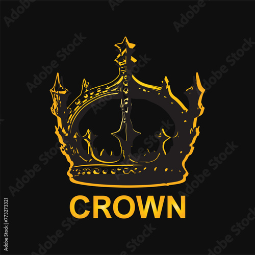 Crown ilustration logo