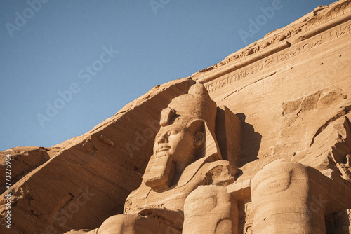 Schilderij op canvas Abu Simbel Temple, Egypt