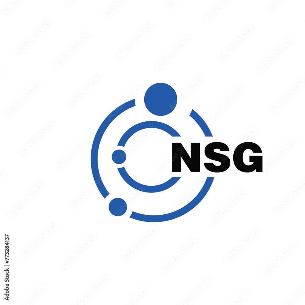 NSG letter logo design on white background. NSG logo. NSG creative initials letter Monogram logo icon concept. NSG letter design NSG letter logo design on white background. NSG logo. NSG creative initials letter Monogram logo icon concept. NSG letter design