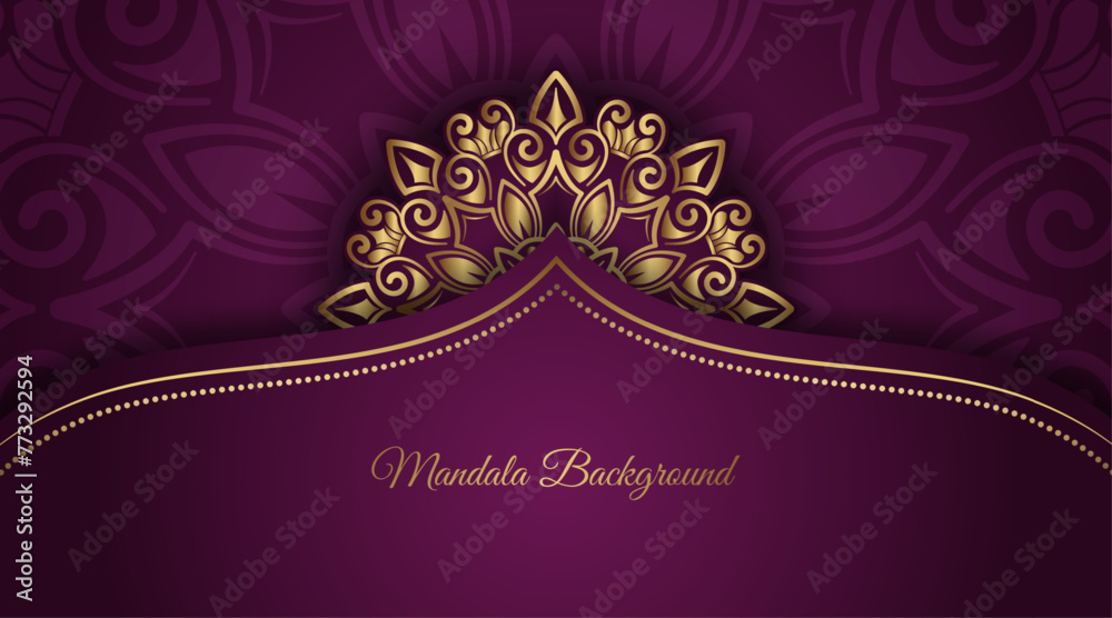luxury background with mandala ornament luxury background with mandala ornament