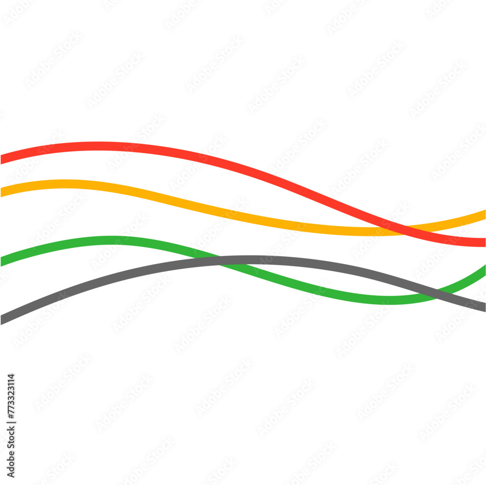 abstract colorful wave lines abstract colorful wave lines
