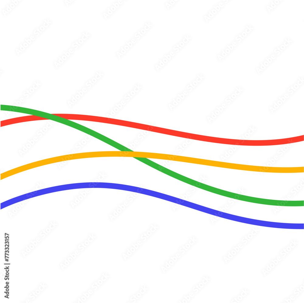 abstract colorful wave lines abstract colorful wave lines