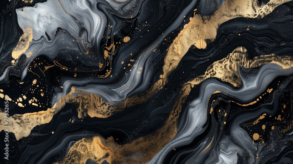 Marble abstract acrylic background. Marbling artwork texture. Agate ripple pattern. Gold powder. Marble abstract acrylic background. Marbling artwork texture. Agate ripple pattern. Gold powder.
