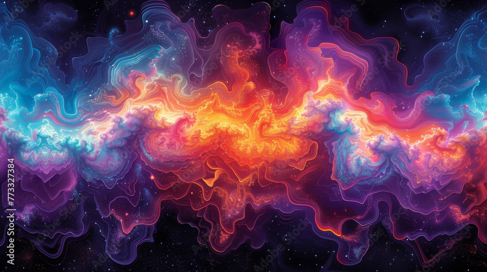 Kaleidoscopic Symphony, background Kaleidoscopic Symphony, background