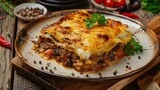 Moussaka in Bulgarian, photos like in a restaurant