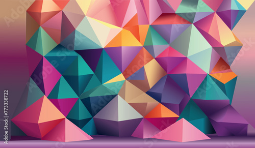 poly texture background wallpaper geometric pastel colors illustration
