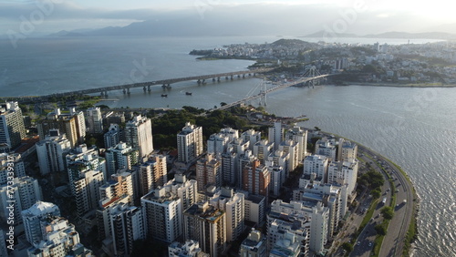 Centro de Florianópolis - Ponte Hercilio Luz Continente photo