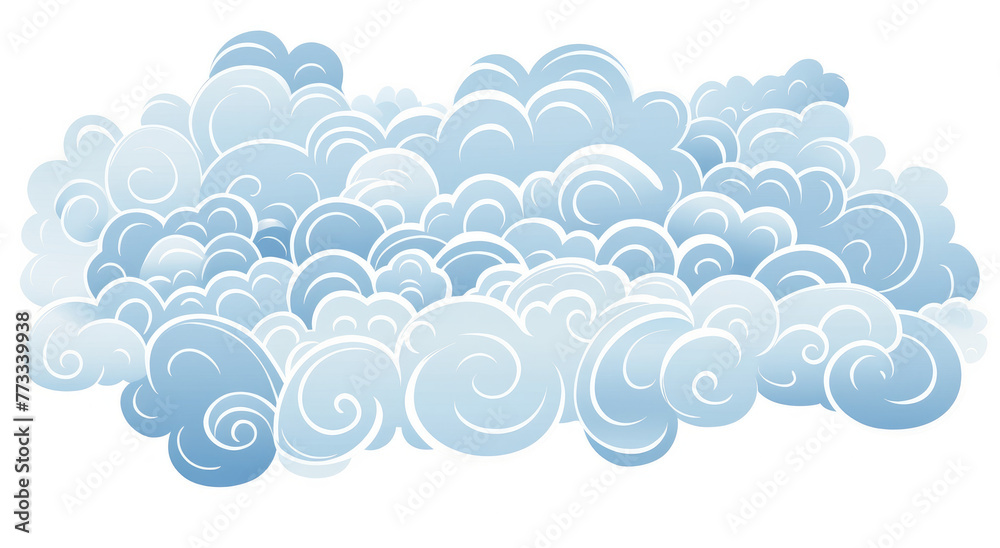 white clouds 3d wave, cloudscape, cloud sky, blue sea wave design white clouds 3d wave, cloudscape, cloud sky, blue sea wave design