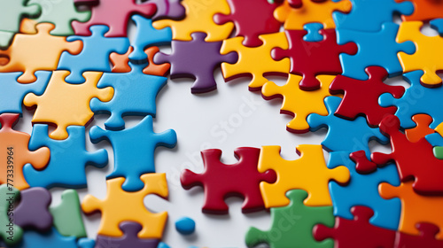 jigsaw puzzle pieces