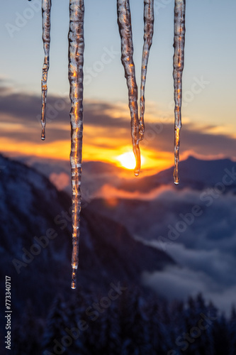 icicles sunset © oggy