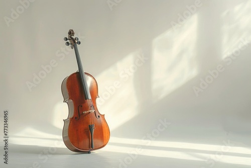violin light background