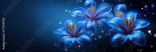 Abstract Background Gradient Fleur-De-Lis, background, Background Banner