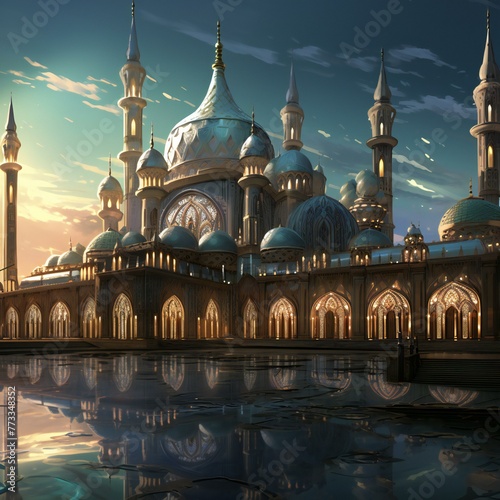 Beautiful luxury mosque