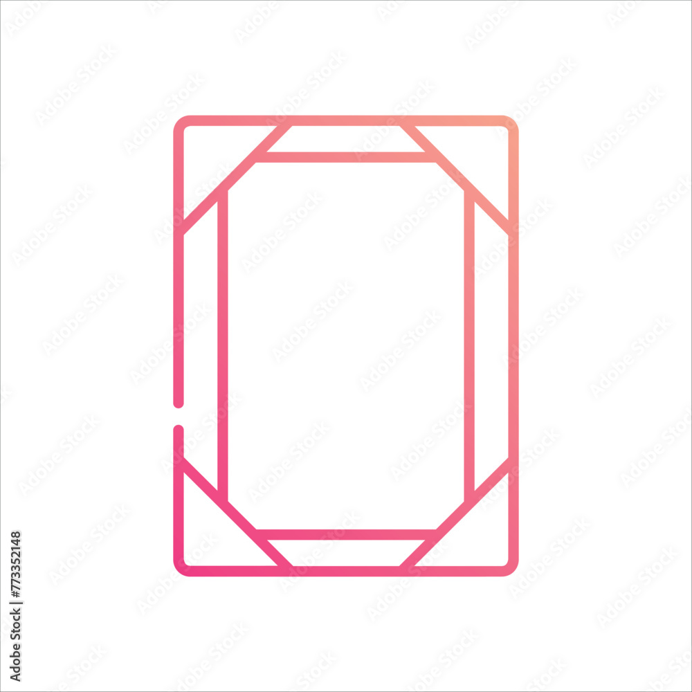Frame icon editable stock vector icon Frame icon editable stock vector icon