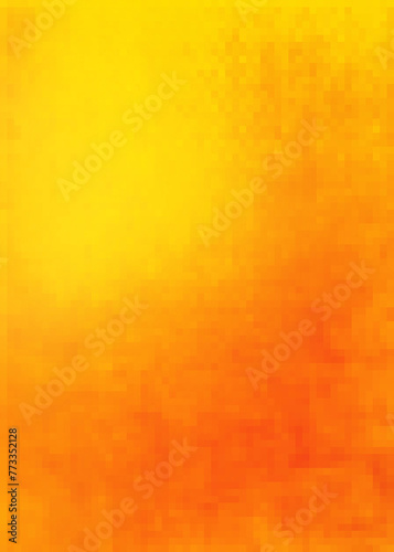 Orange vertical background For banner, ad, poster, social media, events, and various design works