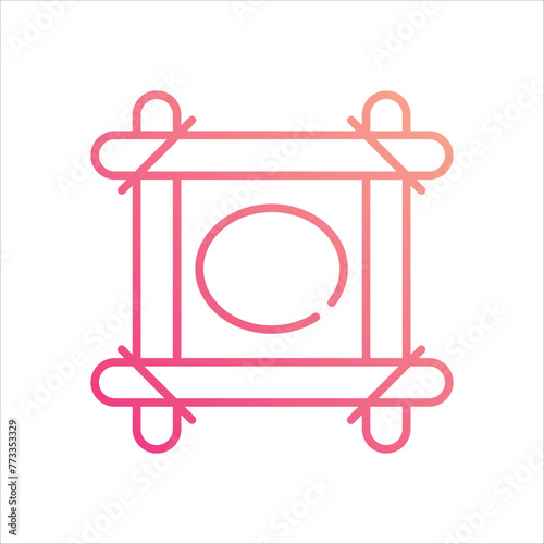 Frame icon editable stock vector icon