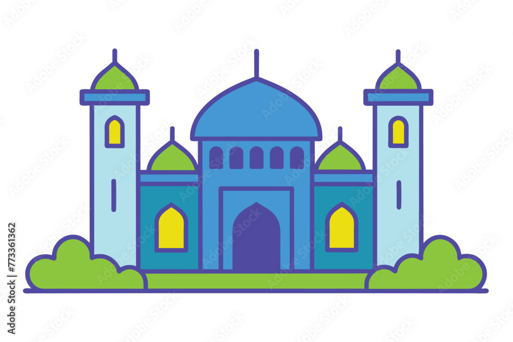 hand-drawn-mosque--illustration.eps