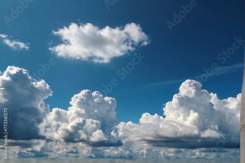 white cloud on blue sky © dEPICsigns GENi2