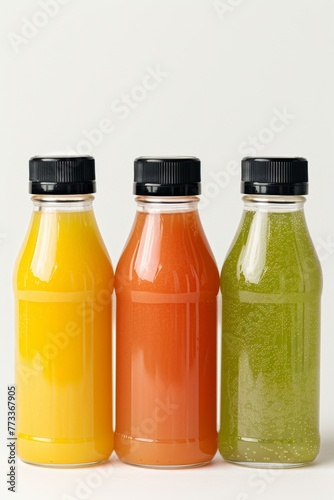 natural drinks juices in bottles Generative AI