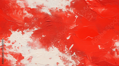 white and red paint background  stylish Art Texture Banner. macro Painting detail  repetitive tile background