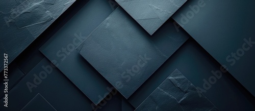 Minimalistic dynamic background with diagonal lines, abstract geometric shape from paper with soft shadows background, top view, flat lay