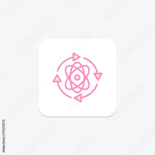 Symbiotic Relationship icon, relationship, symbiotic, collaboration, partnership duotone line icon, editable vector icon, pixel perfect, illustrator ai file