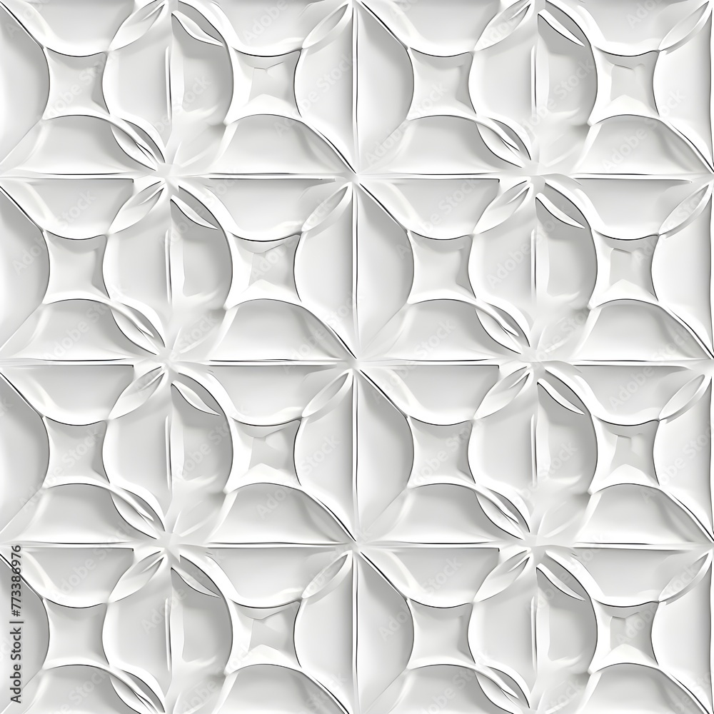 Geometric repeat circle pattern - Ai Generated Geometric repeat circle pattern - Ai Generated