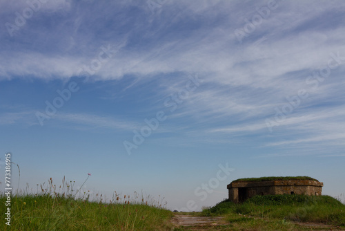 Bunker and sky