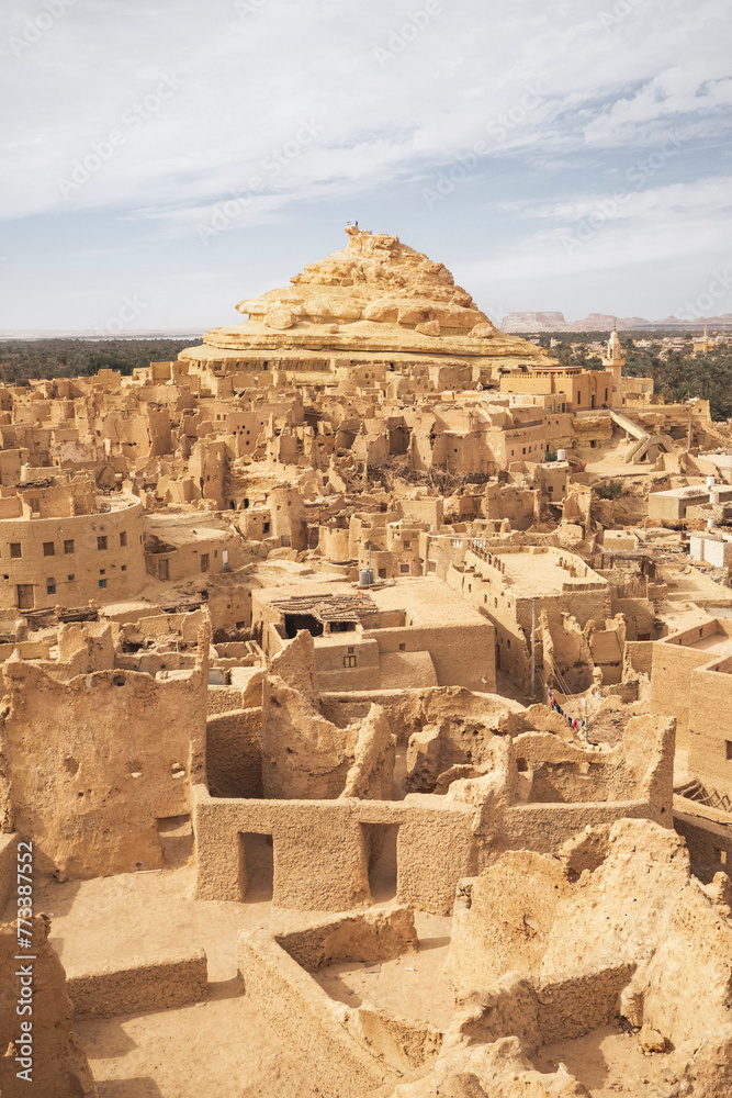 Shali Fortress in Siwa Oasis, Egypt