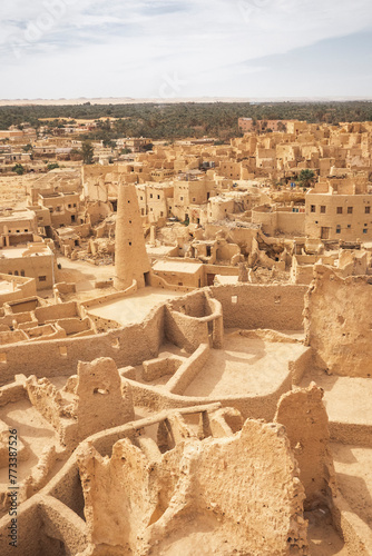 Shali Fortress in Siwa Oasis, Egypt