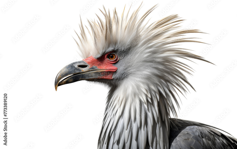 A bird with strikingly long hair, showcasing its unique and beautiful plumage A bird with strikingly long hair, showcasing its unique and beautiful plumage