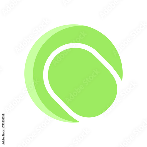 tennis ball icon design vector template